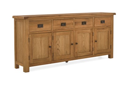 Salisbury Waxed Premium Oak Extra Large Sideboard