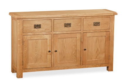 Salisbury Waxed Premium Oak Large Sideboard