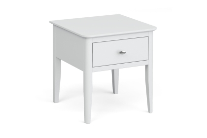 Hampstead Painted White Lamp Table Self Assembly
