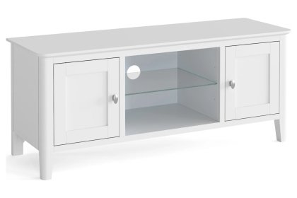 Hampstead Painted White Large Tv Unit