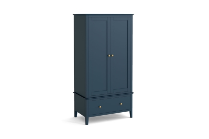 Harrogate Painted Blue Gents Wardrobe