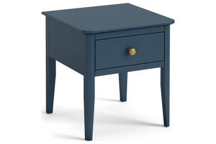 Harrogate Painted Blue Lamp Table Self Assembly