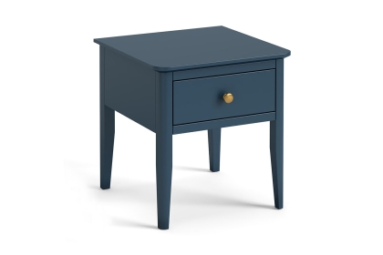 Harrogate Painted Blue Lamp Table Self Assembly