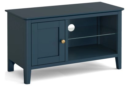 Harrogate Painted Blue Small Tv Unit