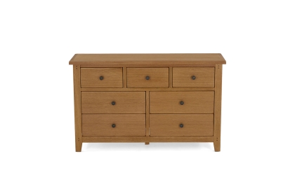 Burford Country Oak 3 Over 4 Chest of Drawers