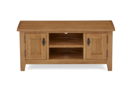 Burford Country Oak 120cm TV Unit