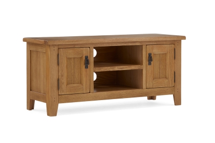 Burford Country Oak 120cm TV Unit