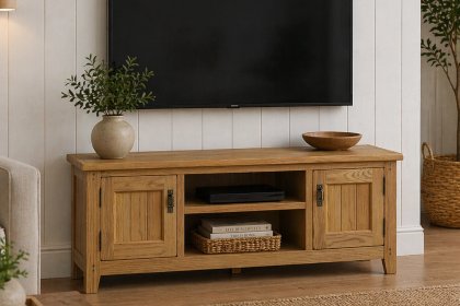 Burford Country Oak 150cm TV Unit