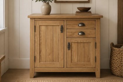 Burford Country Oak Small Sideboard