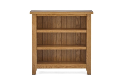 Burford Country Oak Low Bookcase