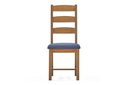 Burford Country Oak Ladder Dining Chair