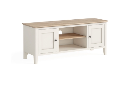 Marlow Oak Painted Coconut White 150cm TV Unit