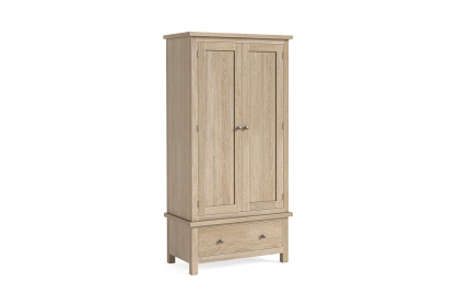 Modern Country Oak Gents Wardrobe