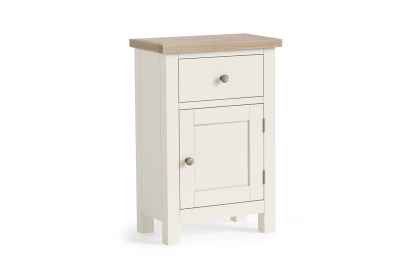 Modern Country Painted Oak Coconut White Telephone Cupboard Modern Country Painted Oak Coconut White Telephone Cupboard
