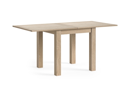 Modern Country Oak Flip-Top Dining Table