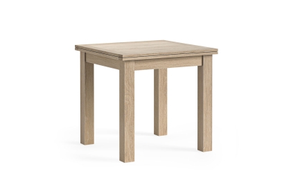 Modern Country Oak Flip-Top Dining Table