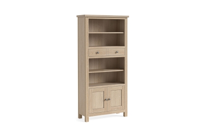 Modern Country Oak Display Unit Modern Country Oak Display Unit