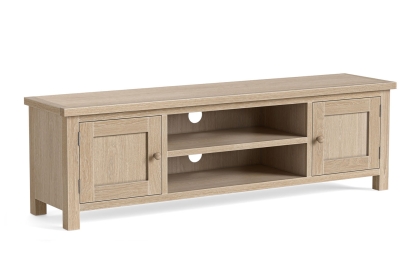 Modern Country Oak 160cm Extra Large TV Unit