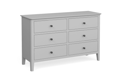 Stowe Painted Grey 6 Drawer Chest of Drawers