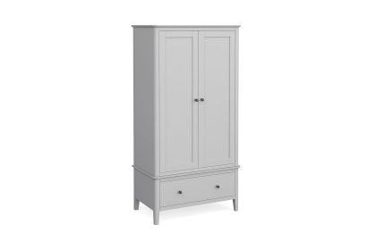 Stowe Painted Grey Gents Wardrobe