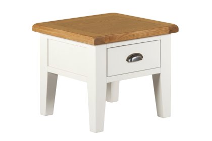 Cotswold White Lamp Table