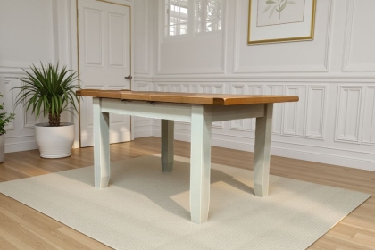 Cotswold White Small Extending Dining Table