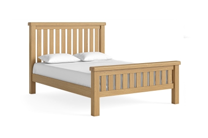Normandy Chunky Country Oak Bed Frame Normandy Chunky Country Oak Bed Frame
