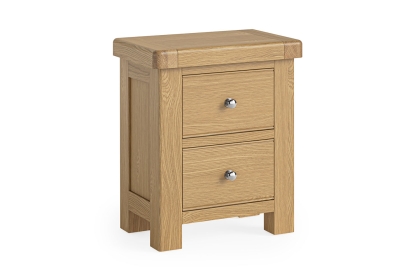 Normandy Chunky Country Oak Bedside Table
