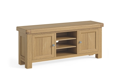 Normandy Chunky Country Oak 140cm TV Unit Normandy Chunky Country Oak 140cm TV Unit