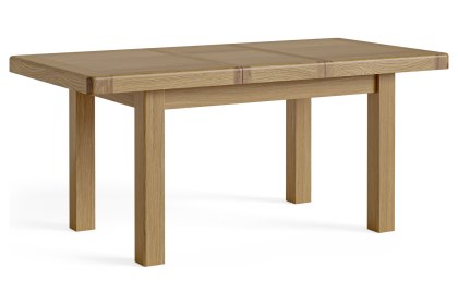 Normandy Chunky Country Oak Small Extending Dining Table