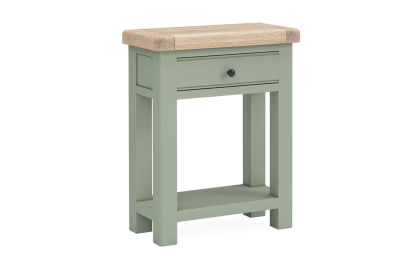 Salcombe Painted Oak Sage Green Telephone Table
