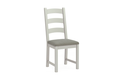 Salcombe Painted Oak Stone Grey Ladder Dining Chair