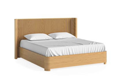 Soho Natural Oak Slatted Bed Frame