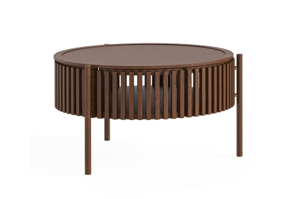 Soho Brown Oak Slatted Story Coffee Table Soho Brown Oak Slatted Story Coffee Table