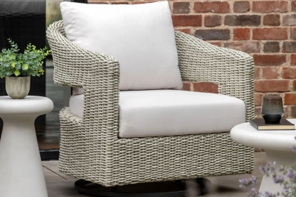 Gallery Direct Hvar Outdoor Swivel Chair