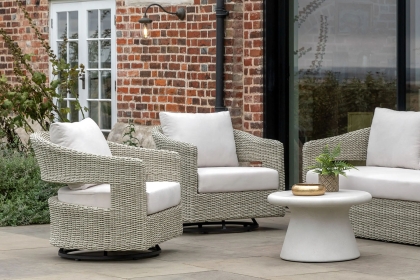 Gallery Direct Hvar Outdoor Swivel Chair