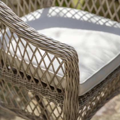 Gallery Direct Menton Outdoor 4 Seater Round Dining Set