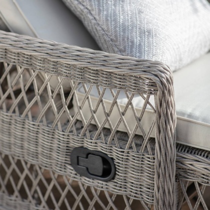 Gallery Direct Menton Outdoor Country Lounger Stone