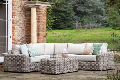 Gallery Direct Ragusa Outdoor Garden Corner Lounge Set Gallery Direct Ragusa Outdoor Garden Corner Lounge Set