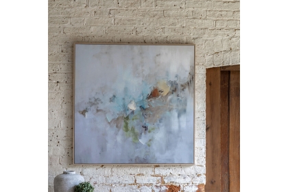 Gallery Direct New Day Framed Canvas 1000x1000mm