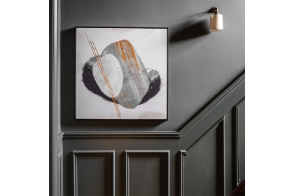 Gallery Direct Through the Dimensions I Framed Canvas 800x800mm