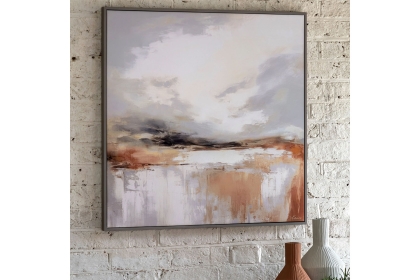 Gallery Direct Warm Horizon Framed Canvas