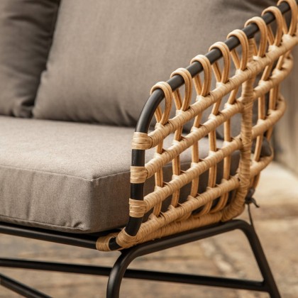 Gallery Direct Antigua Outdoor Woven Wicker Lounge Set