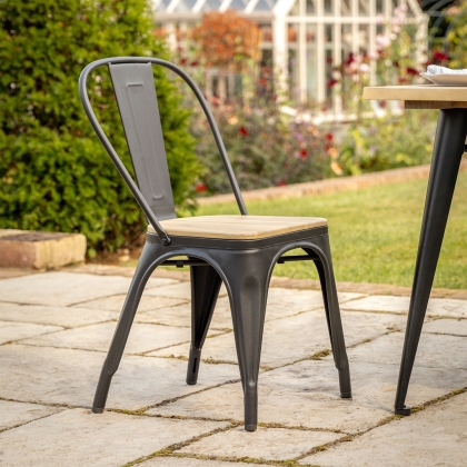 Gallery Direct Ponza Acacia Dining Chair (Pair)