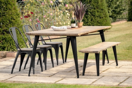 Gallery Direct Ponza Acacia Dining Chair (Pair)