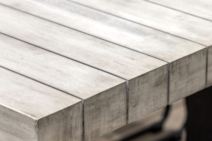 Gallery Direct Taranto Weathered 6 Seater Dining Table