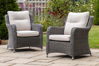 Gallery Direct Windsor Wicker Chairs (Pair)