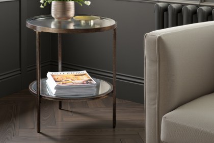 Gallery Direct Hudson Bronze Side Table