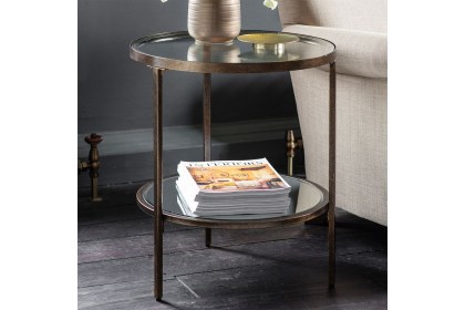 Gallery Direct Hudson Bronze Side Table