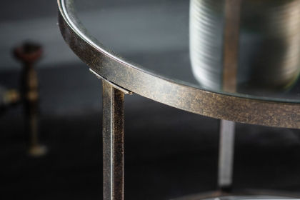 Gallery Direct Hudson Bronze Side Table